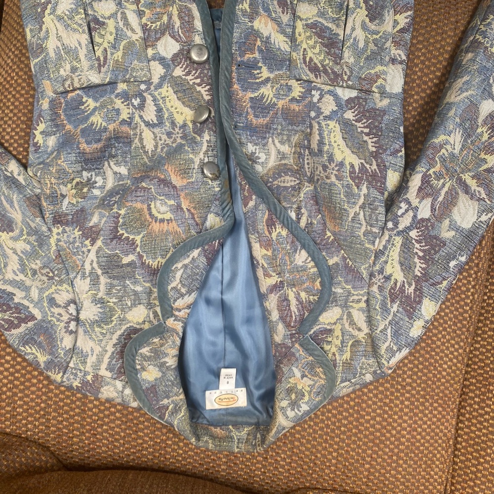 Talbots Tapestry Button Down Jacket - image 5
